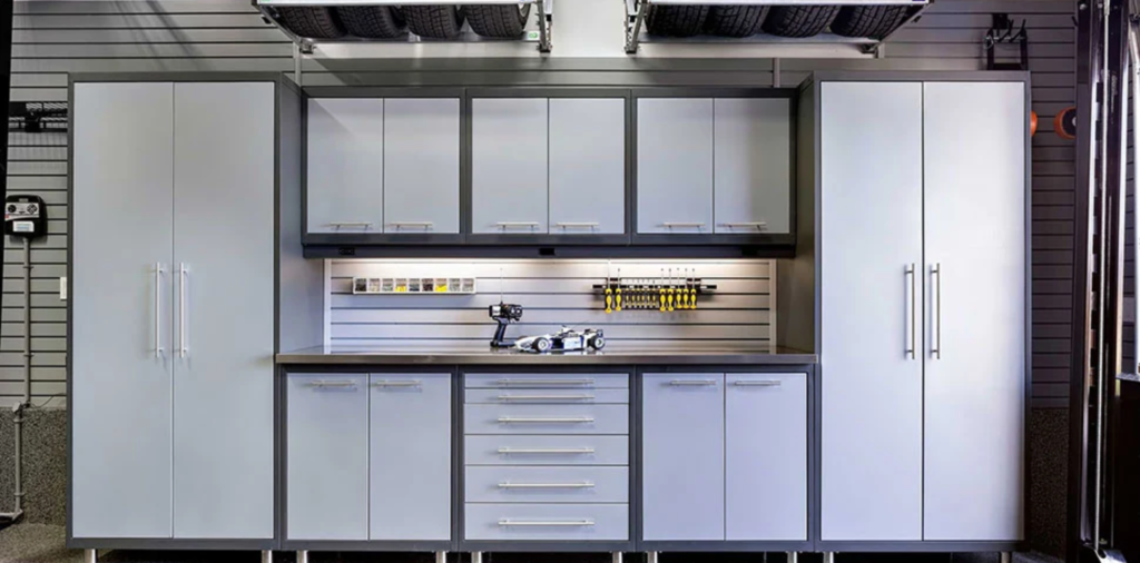 Custom Smart Garage Cabinets in Elysian Park