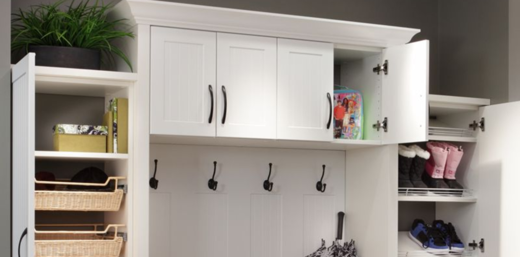 Mud Room & Entry Way Closets in West Hollywood