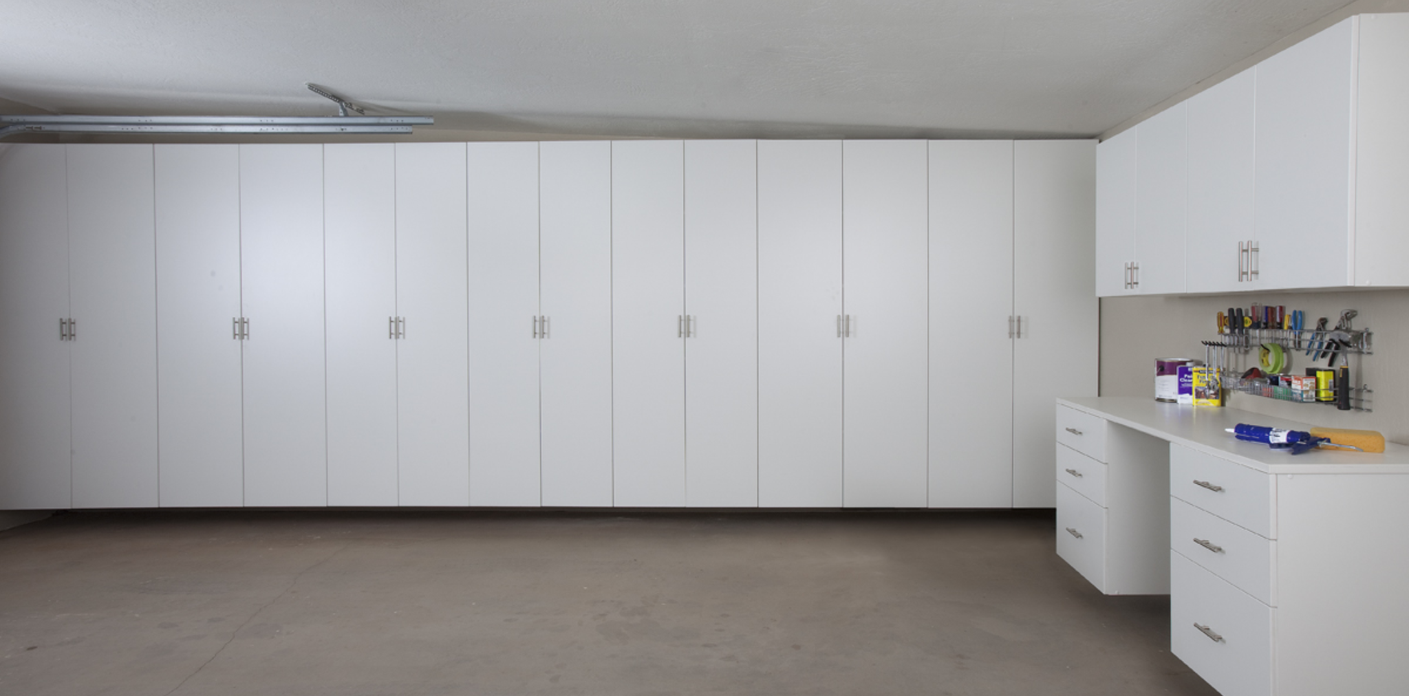 Workbench Closet Solutions in Los Angeles