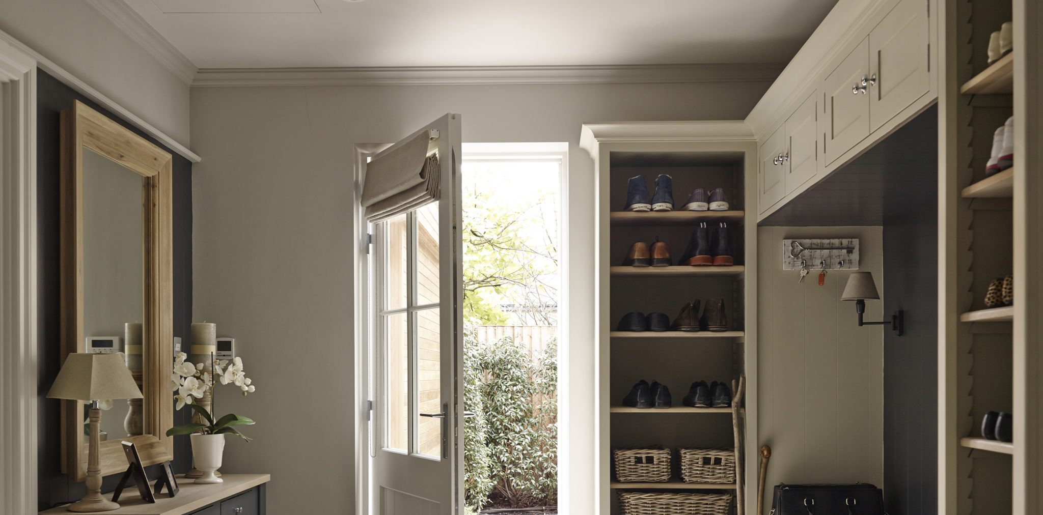 Mud Room & Entry Way Closets in West Hollywood